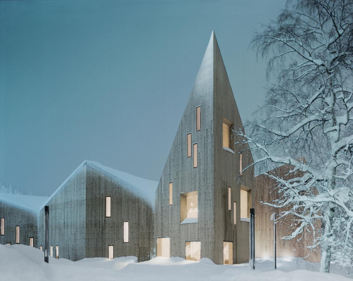 Reiulf Ramstad Architects, Romsdal Folk Museum, Molde, Noruega