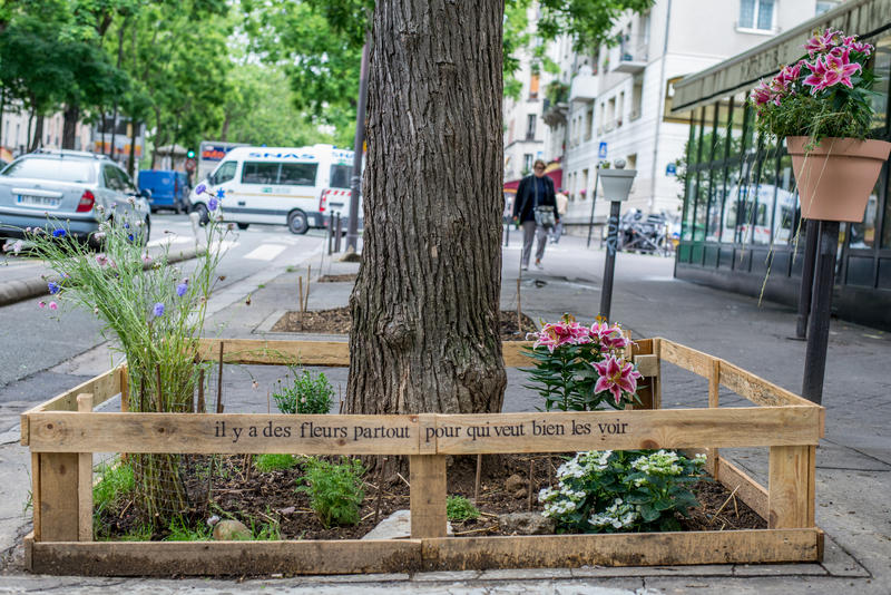 Permis de végétaliser 90 Bld de Charonne 20e